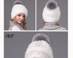 шапка из норки