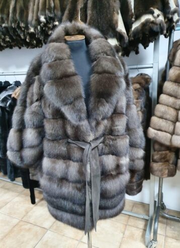 Sable fur coats