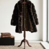 Luxurious Dark Brown Fur Coat | Size L / 40 norkovaja-shuba-po-akcii